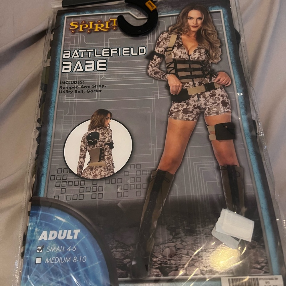 Spirit Battlefield Babe Halloween Costume
